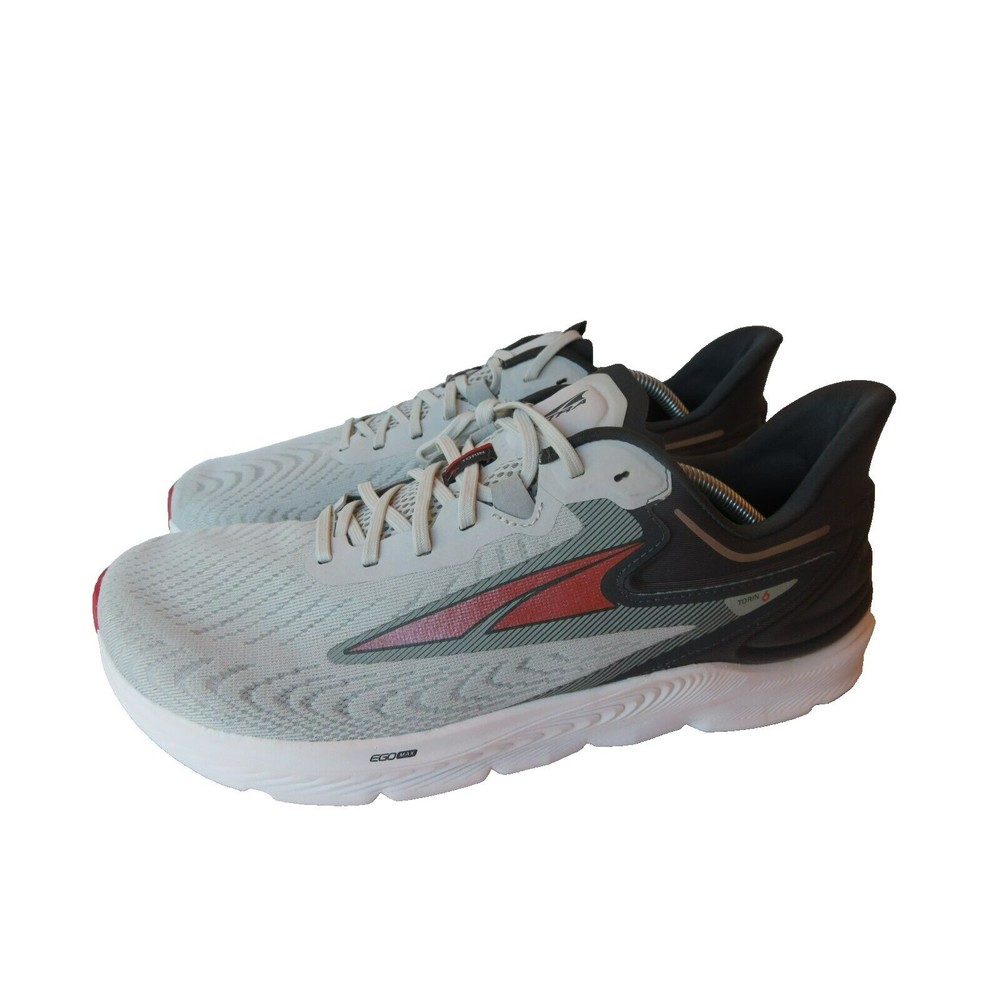 Altra Torin 6 Running Shoes Sz 12.5 Mens Sneakers White/Gray/Red ALOA7R6T264